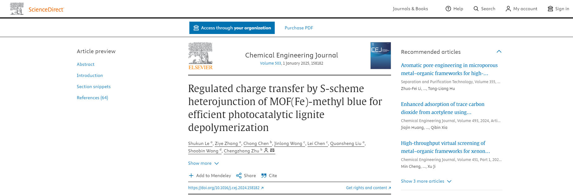 Regulated charge transfer by S-scheme heterojuncti.png